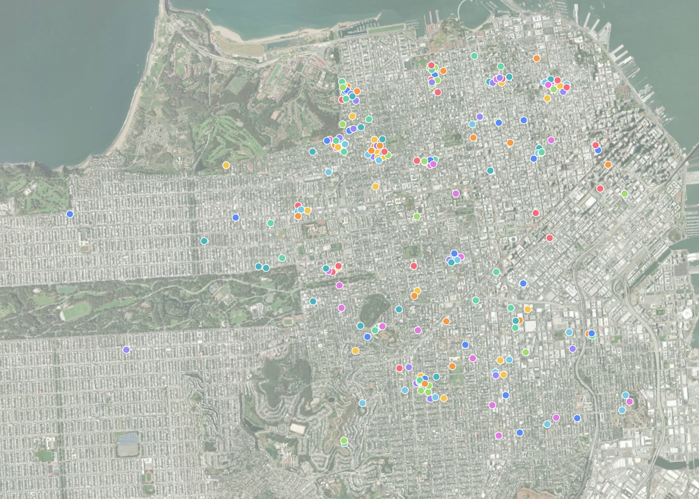 Lighten map